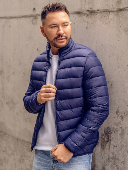 Chaqueta acolchada de entretiempo para hombre