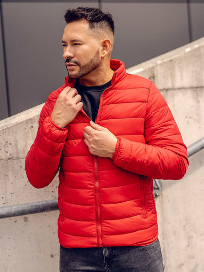 Chaqueta acolchada de entretiempo para hombre