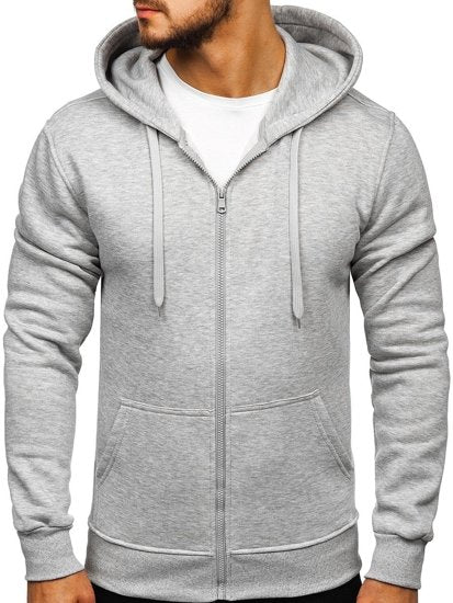Sudadera Con Capucha Hombre - Gris