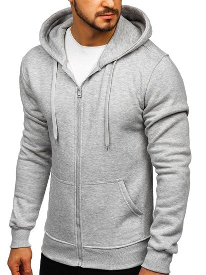 Sudadera Con Capucha Hombre - Gris